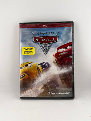 Disney Pixar Cars 3 DVD Animated Family Adventure Movie Very Good Condition