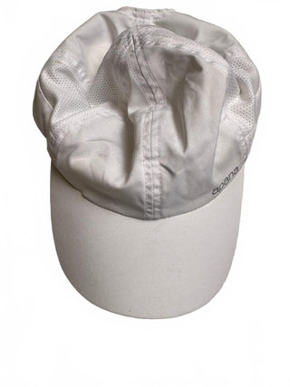 Apana White Running Cap Adjustable Reflective Athletic Hat