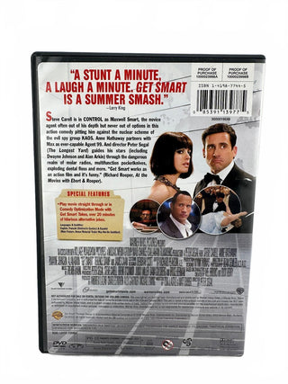 Get Smart Widescreen Edition DVD Comedy Featuring Steve Carell, Anne Hathaway