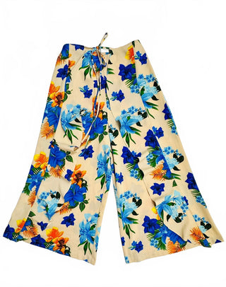 Easel Los Angeles Floral Wide Leg Pants Women S Boho