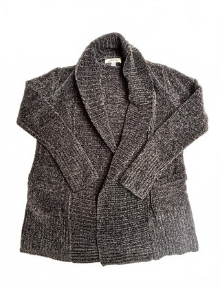 Orvis Women's XS Soft Chenille Shawl Collar Open-Front Cardy