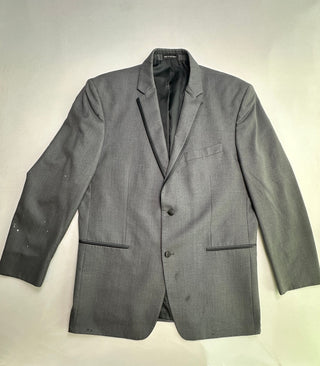 BLACK by Vera Wang Men's Gray Tuxedo Blazer Size 42R