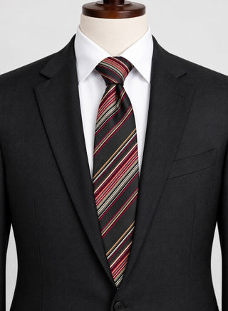 Alexander Julian American Modern Men's Silk Striped Tie - 58