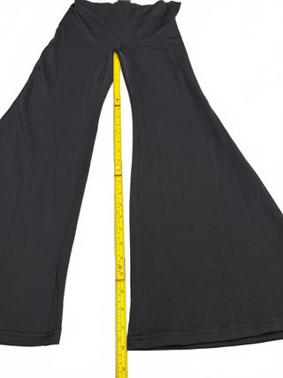 SHEIN Women's L Black White Ruffle Flare Jumpsuit