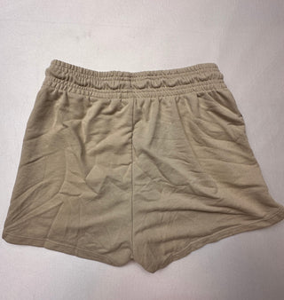 H&M Women’s Beige Drawstring Sweat Shorts Size S