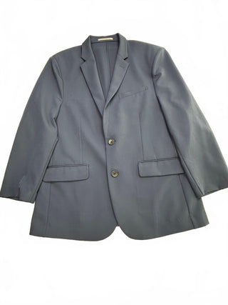 &Collar Athletic Men's Navy Blue Blazer Size 46 XXL Two-Btn
