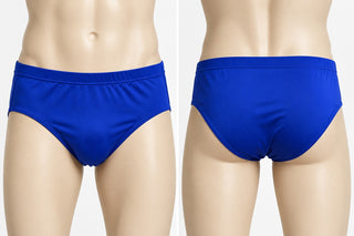 Capezio Men's Brief Underwear XL Royal Blue Activewear New
