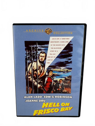 Hell on Frisco Bay DVD - Classic Crime Drama, Warner Archive Collection, Vintage