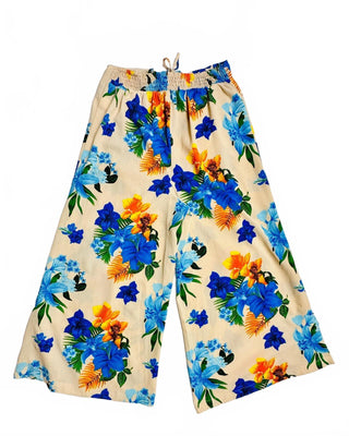 Easel Los Angeles Floral Wide Leg Pants Women S Boho