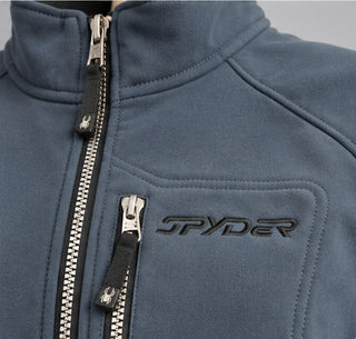 Spyder Women's Gray Softshell Fleece Lined Jacket Size Small