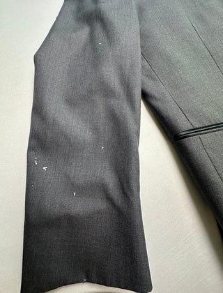 BLACK by Vera Wang Men's Gray Tuxedo Blazer Size 42R