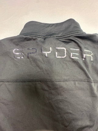 Spyder Active ProWeb 1/4-Zip Men's Black Pullover Large
