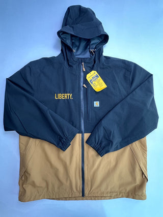 Carhartt Storm Defender XL Utility Jacket Loose Black Brown