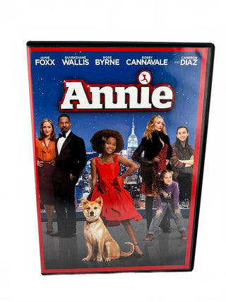 Annie DVD Movie Starring Jamie Foxx & Quvenzhané Wallis - Family Film by Sony