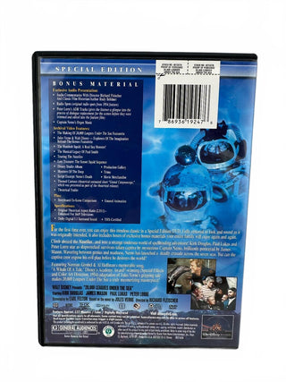 Walt Disney 20,000 Leagues Under The Sea Special Edition 2-Disc DVD Set Vintage