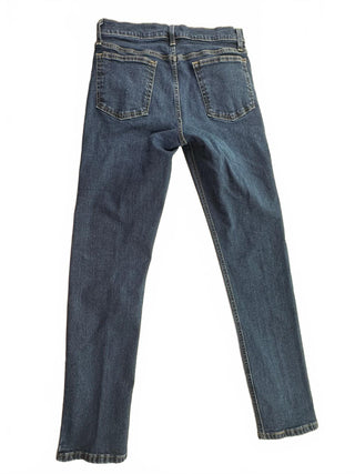 George Men's Slim Fit Blue Denim Jeans Size 32 Medium-Dark