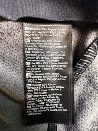 Daehlie Kikut Junior 164 Black Full Zip Ski Pants