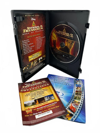 National Treasure 2: Book of Secrets DVD Starring Nicolas Cage - Walt Disney