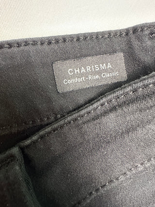 34 Heritage Charisma Men's 33x32 Black Straight Leg Jeans