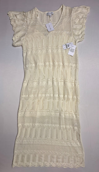 Jessica Simpson Trinity Sweater Dress Pearled Ivory XL NWT