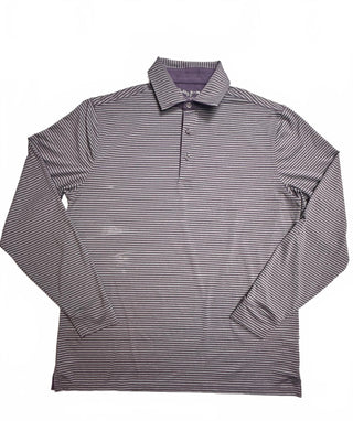 Bobby Jones X-H2O Men's Medium Long Sleeve Polo Shirt Purple