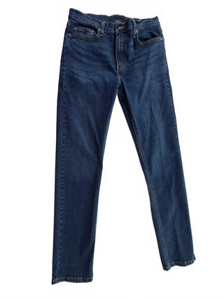 George Men's Slim Fit Blue Denim Jeans Size 32 Medium-Dark