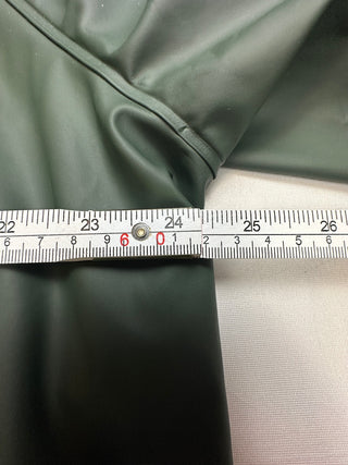 Majestic Rainwear Men's M Green Hooded Rain Jacket Coat