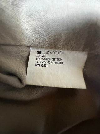 Orvis Men's M Olive Cotton Hunting Field Utility Jacket