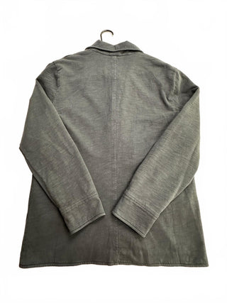 32 Bar Blues Men's Cotton Casual Blazer Jacket Large Gray