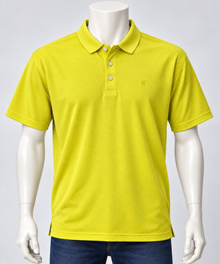 IZOD Golf Men's Yellow Polo Shirt XL Breathable Casual Sport
