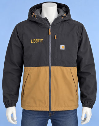 Carhartt Storm Defender XL Utility Jacket Loose Black Brown
