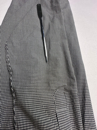 Five Four Men's Black and White Checkered Button-Down Shirt