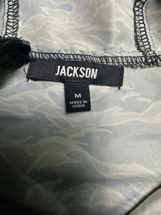 Jackson Men's M Tiger Camouflage Hooded Windbreaker Jacket