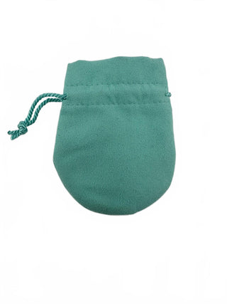 Tiffany & Co Blue Suede Jewelry Pouch Drawstring Dust Bag