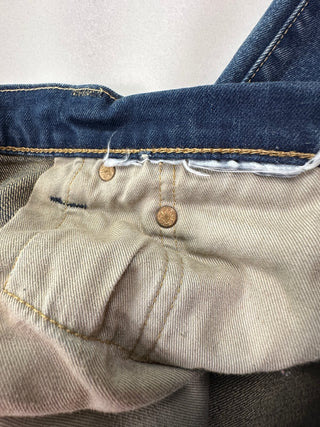 Levi's 513 Slim Straight Blue Denim Men's Jeans Size 32x32 F