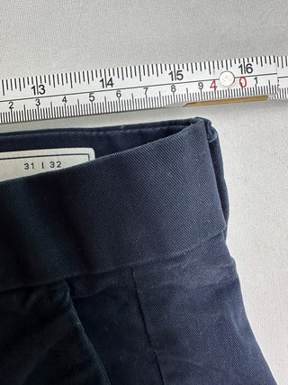 GAP Men’s Slim Chino Pants 31x32 Navy Blue Flat Front Casual