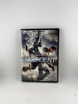 Insurgent DVD + Digital Copy The Divergent Series Sci-Fi Movie LIONSGATE