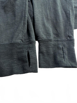 Elevate Men's Black Hoodie with Delta Logo Lightweight Large