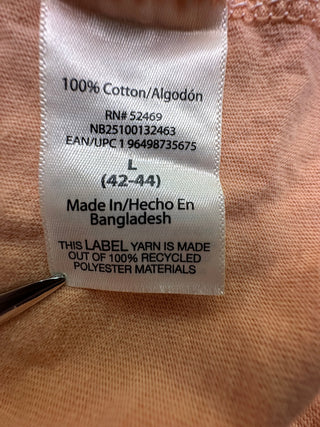 No Boundaries Oversized Peach T-Shirt – L (42–44)