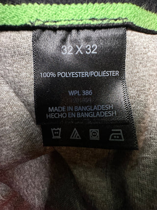 Men's Black Polyester Dress Pants Size 32x32