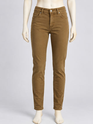 Buffalo David Bitton Brown Stretch Pants Women 8/29