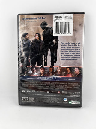 Rogue One: A Star Wars Story DVD by Lucasfilm - Very Good Condition