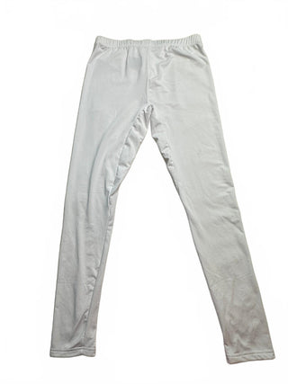 ErosWholesale Men's White Microfiber and Spandex Leggings