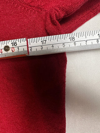 Just Taylor Red Asymmetric Sweater Dress Cutout NWT Size M