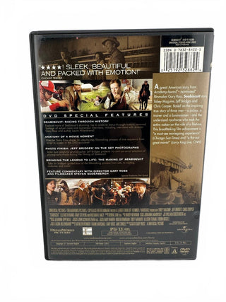 Seabiscuit DVD Movie Drama Starring Tobey Maguire Jeff Bridges Chris Cooper