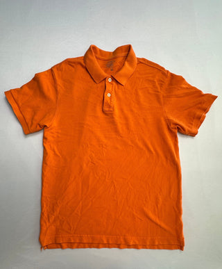 Old Navy Classic Orange Cotton Polo Shirt Size L