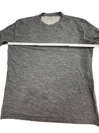 Hill City Men's L Gray Long Sleeve Performance Shirt