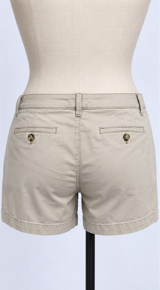 Tommy Bahama Womens 10 Khaki Stretch Chino Shorts