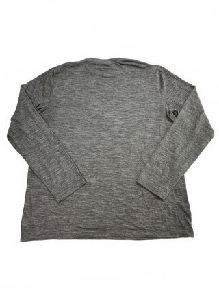 Hill City Men's L Gray Long Sleeve Performance Shirt