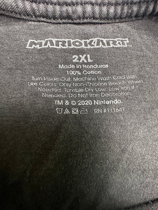Nintendo Mario Kart 2XL Black Graphic T-Shirt